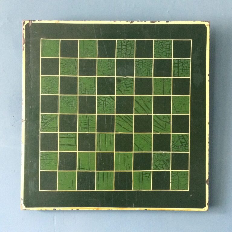 painted checkerboard