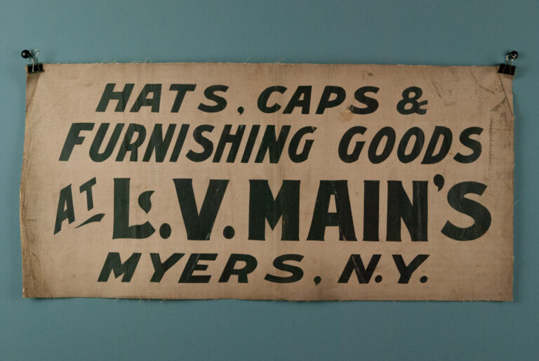 Antique trade sign
