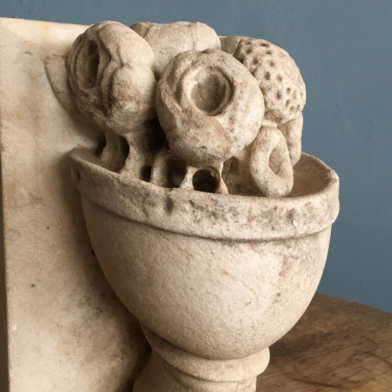 early carved marble