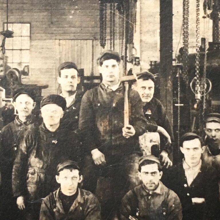 early factory worker photo