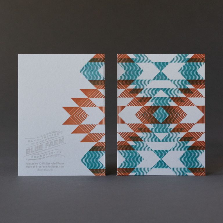 Southwest Cerulean & Sienna Notecards - Image 6