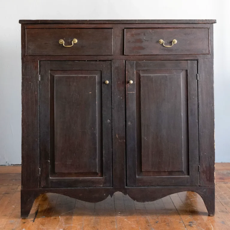 Early 19th-century New England country server.