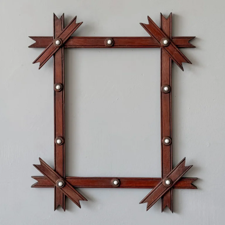 adirondack crisscross picture frame