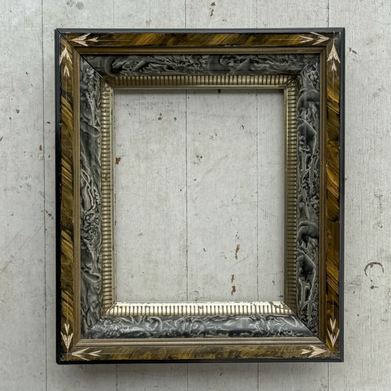 eastlake picture frame, tortoise shell