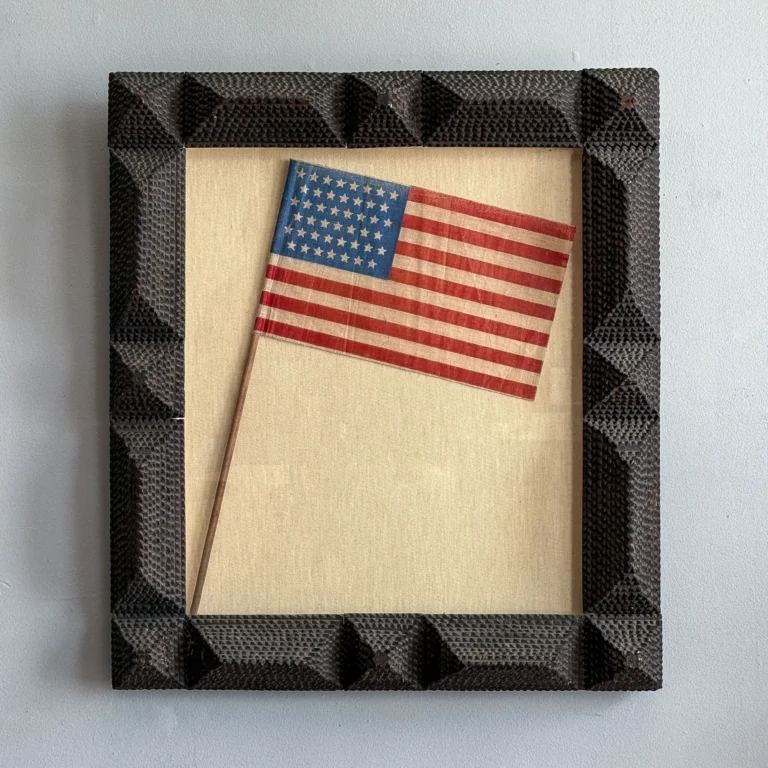 tramp art frame